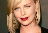 Charlize theron Bob Haircut 20 asymmetrical Bob with Bangs