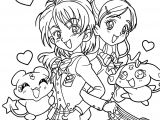 Chibi Girl Hairstyles New Cute Anime Chibi Girl Coloring Pages Katesgrove