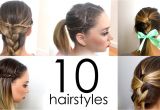 Cool Easy Fast Hairstyles Quick Hairstyles for Easy Hairstyles for Teenage Girl Easy