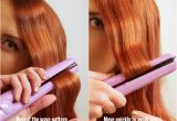 Curls Hairstyles Using Straightener Easy Flat Iron Waves Tutorial Hair Short to Medium