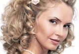 Curly Hairstyles for Medium Length Hair for Weddings Wedding Hairstyles Curly Hair Medium