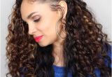 Curly Hairstyles Pinned to the Side 20 Hairstyles and Haircuts for Curly Hair