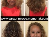 Curly Hairstyles Using Mousse E Wash with the Kids Junior Line and Finished with the Monat