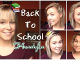 Cute Back to School Hairstyles for Medium Length Hair Back to School Quick & Easy Hairstyles Shoulder Length