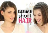 Cute Easy Hairstyles for Short Hair Youtube Hairstyles for Short Hair Tutorial