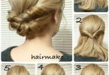 Cute Easy Hairstyles Hair Up Easy French Twist Wedding Hair Tutorial