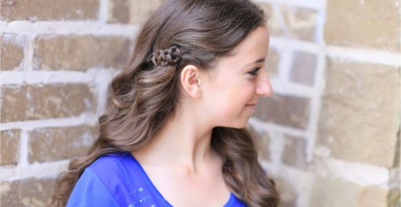 Cute Hairstyles for A Concert Slide Up Braids