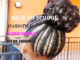 Cute Hairstyles for Girls at School Back to School Hairstyle for Kids Girls Simple and Cute 1