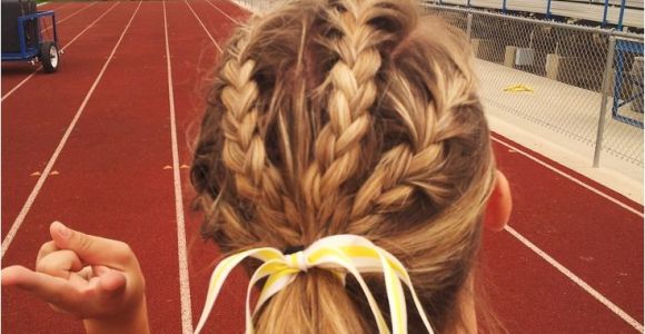 Cute Hairstyles for softball Games Braids is Would Be Cute for Volleyball Games and Track