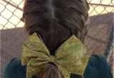 Cute Hairstyles for softball Games softball Game Day Hairstyle