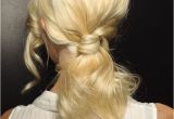 Cute Hairstyles Knotted Ponytail for An Easy Perfect High Ponytail Tutorial Check Out