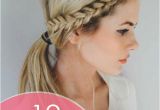 Cute Hairstyles with Just A Hair Tie 20 Easy and Quick Braided Hairstyles Anyone Can Pull F