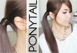 Cute Hairstyles without Bobby Pins Hair Wrapped Ponytail No Bobby Pins Hairstyle Hair