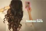 Cute Hairstyles without Heat Kim Kardashian Hairstyles How to No Heat Curls