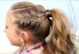 Cute Ponytail Hairstyles for Sports Double Frenchbacks Into High Pony