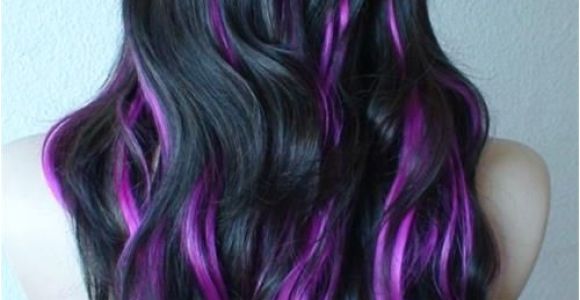 Cute Purple Highlights Purple Highlights for Summer Hair Ideas Pinterest