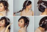 Cute Ribbon Hairstyles 6 Easy Ribbon Hairstyles