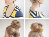 Cute sock Bun Hairstyles sock Bun Hairstyles for Long Hair