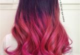 Dip Dye Hairstyles for Blondes Opals Purple Dip Dye Fade Pink Balayage Ombre Hair Dye Effect Ideas