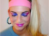 Diy 80s Hairstyles Cool 80s Makeup Halloween In 2019