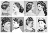 Diy Edwardian Hairstyles Victorian Hairstyles 1859 1869 Pinterest