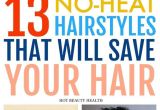 Diy Hairstyles No Heat 13 Easy No Heat Hairstyles that Will Save Your Hair This Spring and