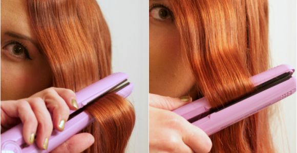 Diy Hairstyles with A Straightener Easy Flat Iron Waves Tutorial Hair Short to Medium