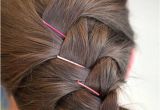 Diy Hairstyles with Bobby Pins Colorful Bobby Pins Create Contrast for Dark Haired French Braids