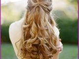 Down Hairstyles for A Party Waterfall Braid with Curls for evening Party Braid Curls