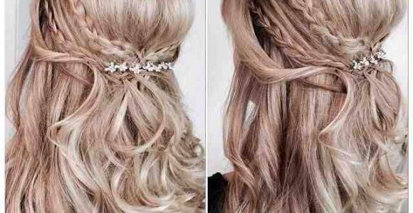 Down Hairstyles for Confirmation Double Pleat Half Up ÐÑÐ¸ÑÐµÑÐºÐ¸