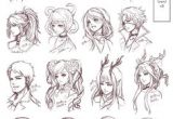 Drawing Manga Hairstyles 26 Best Anime Girl Hairstyles Images