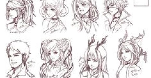 Drawing Manga Hairstyles 26 Best Anime Girl Hairstyles Images