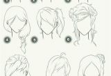 Drawing Manga Hairstyles I Like 4 7 and 8 Anime Animation Pics Pinterest