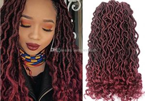 Dreads Extensions Hairstyles Faux Locs Curly Crochet Hair 24strands Pack Synthetic Dreadlocks Hair Extensions Ombre Kanekalon Crochet Braids 18inch Freestyle Hair