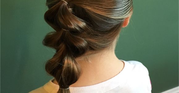 Dutch Braid Cute Girl Hairstyles Wrapped Dutch Braid Into Pull Thru Braid My Dos