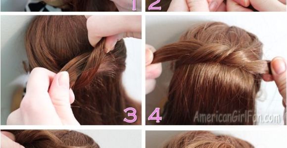 Easy American Girl Doll Hairstyles Step by Step Steps to Do A Knotted Bun Doll Hair Styling