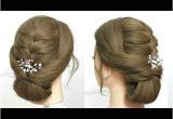 Easy Everyday Hairstyles Youtube Easy Everyday Hairstyle Simple Party Updo for Long Hair Tutorial