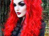 Easy Goth Hairstyles 17 Cool Halloween Hairstyles Tutorials and Iconic