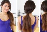 Easy Hairstyles Extensions Quick and Effortless Ponytail Hairstyle with Luxy Hair Extensions