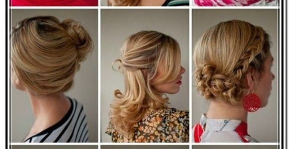 Easy Hairstyles for Medium Length Hair Tutorial Easy Updos for Medium Length Hair Tutorial In Updos