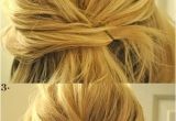 Easy Hairstyles for Medium Length Hair Tutorial Updo Hairstyles Tutorials for Medium Hair Simple Half