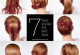 Easy Hairstyles for Wet Curly Hair Get Ready Fast with 7 Easy Hairstyle Tutorials for Wet