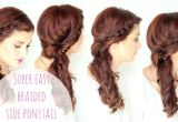 Easy Hairstyles On Youtube Simple Side Braided Hairstyle Youtube