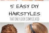 Easy Hairstyles that Look Complicated 1000 Images About My Style On Pinterest