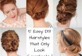 Easy Hairstyles that Look Complicated 5 Easy Diy Hairstyles that Ly Look Plicated