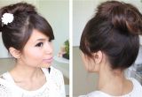 Easy Hairstyles without Bobby Pins Messy Hair Bun without Using Bobby Pins