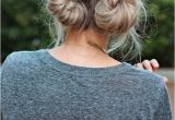 Easy Hairstyles You Can Sleep In Pigtail Buns In 2018 Hair I Want