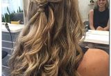 Easy Half Up Hairstyles Medium Hair Easy Hairstyle Half Up Half Down Beautyhairstyles