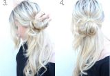 Easy Messy Bun Hairstyles for Long Hair 10 Super Easy Updo Hairstyles Tutorials Popular Haircuts