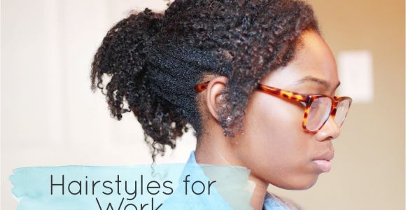 Easy Natural Hairstyles for Work Simple Hairstyle for Natural Hairstyles for Work Easy